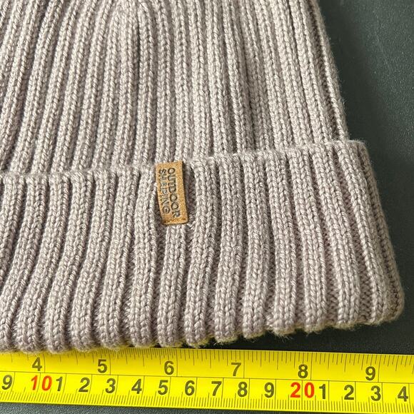 Outdoor Shaping Unisex Merino Wool Pink Beani One Size - Picture 5 of 5